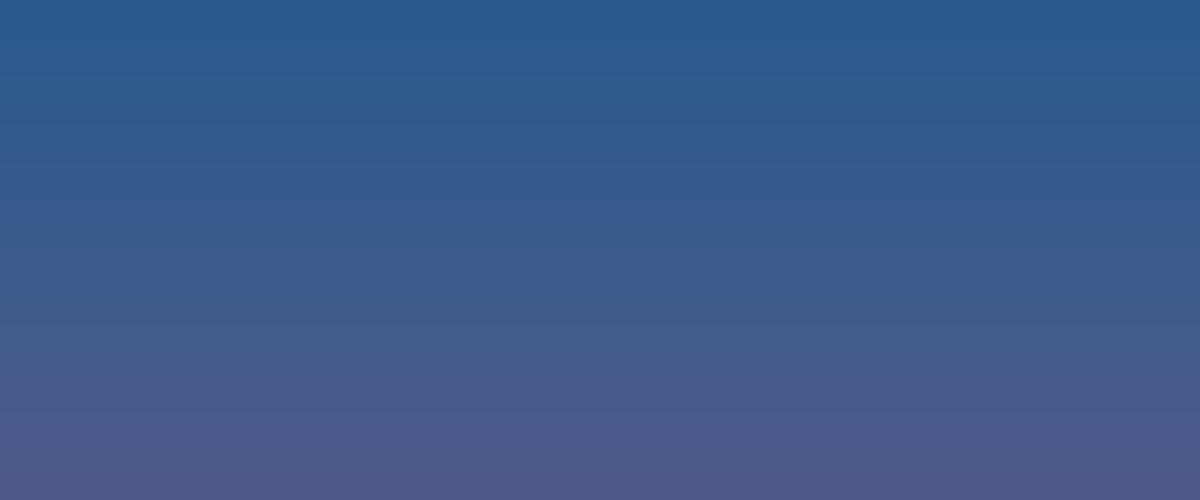 Placeholder banner image: a solid blue rectangle